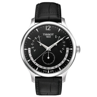 TISSOT 天梭 Tradition 俊雅系列 T063.637.16.057.00 男士时装腕表