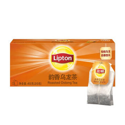 Lipton 立顿 韵香乌龙茶 25包 *2件