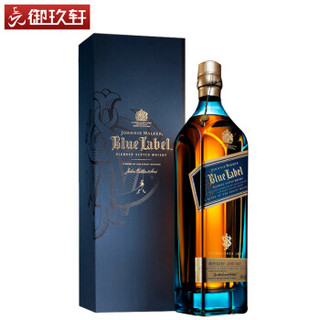 JOHNNIE WALKER 尊尼获加 蓝牌 苏格兰威士忌 700ml 蓝方礼盒装