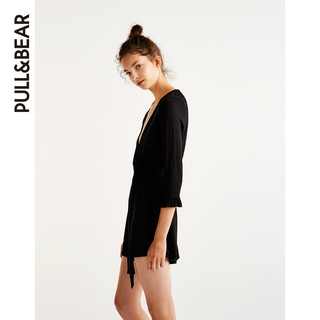 PULL&BEAR 09635323 女士长袖连身短裤