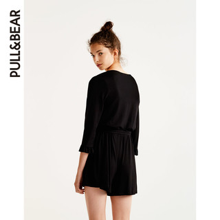 PULL&BEAR 09635323 女士长袖连身短裤