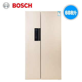 BOSCH 博世 BCD-608W(KAN92EM6TI) 608L 对开门冰箱
