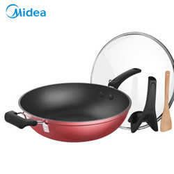 Midea 美的 CL32T1 不粘炒锅 32cm *2件