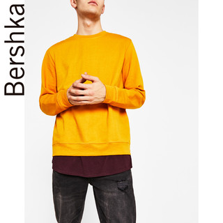 Bershka 巴适卡 07069498305 男士圆领套头卫衣