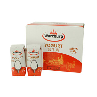 Wartburg 沃特堡 酸奶 200ml*12盒