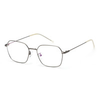 HAN 汉代 COLLECTION HN45022S C4 光学眼镜架 枪色 + 依视路1.552钻晶A+镜片