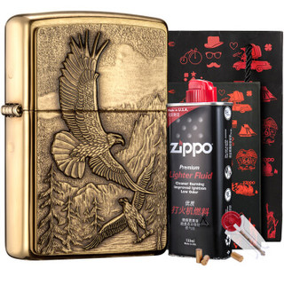 ZIPPO 之宝 20854TZ 煤油防风火机套装礼盒 高山鹰