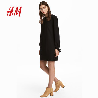 H&M HM0575839 长袖连衣短裙