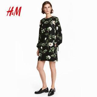 H&M HM0575839 长袖连衣短裙