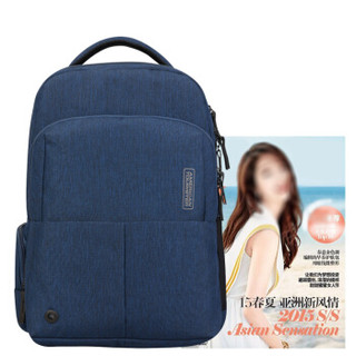 AMERICAN TOURISTER 美旅 AY1*001 休闲双肩包 深蓝色