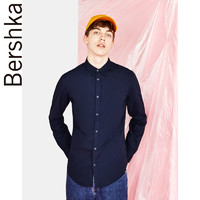 Bershka 巴适卡 06031555401 男士纯棉衬衫