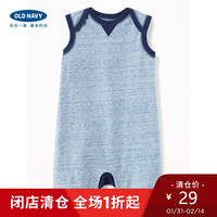 Old Navy 217340  男婴棉质针织无袖连体衣