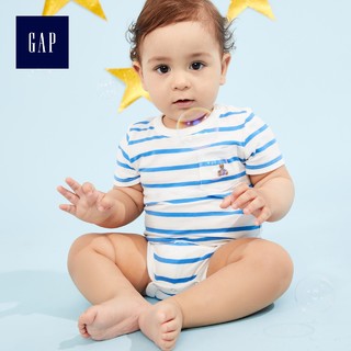 Gap 盖璞 336682 婴儿刺绣连体衣