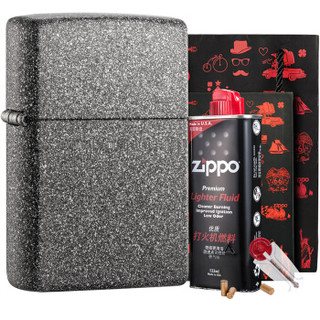 ZIPPO 之宝 打火机 铁石心肠211礼盒套装 经典热销  防风打火机