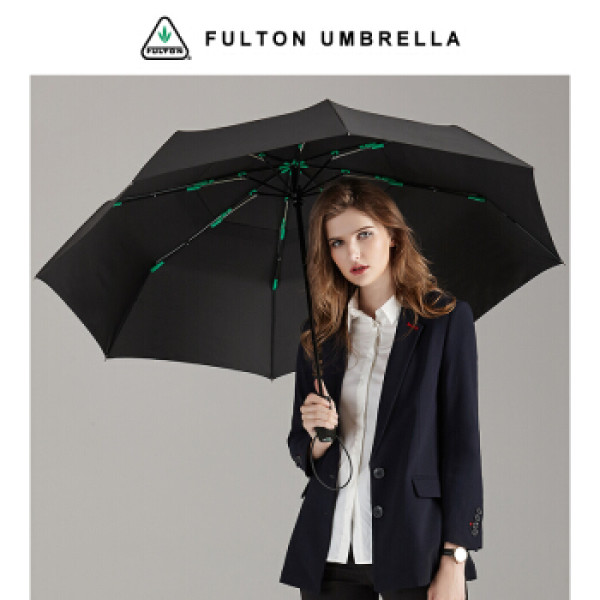 fulton 富尔顿 全自动防风速干折叠伞