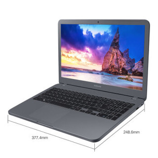 SAMSUNG 三星 Notebook 3 笔记本电脑 (黑色、i5-8250U、500GB+128GB、8GB、MX110)