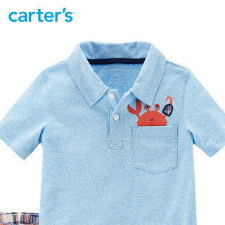 Carter's 229G736 男童帅气螃蟹图案套装