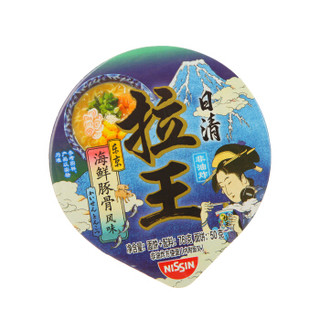 NISSIN 日清食品 日清 拉王 东京海鲜豚骨风味 方便面 76g/杯