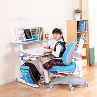 心家宜 M105L_M215L 儿童气压辅助升降学习桌椅套装
