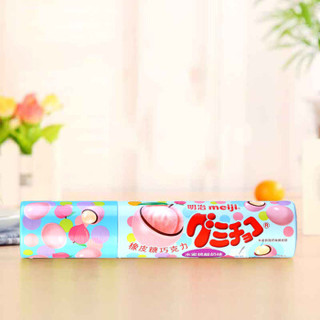 meiji 明治 橡皮糖巧克力 水蜜桃酸奶味 50g