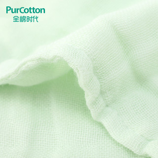 PurCotton 全棉时代 精梳棉水洗纱布面巾 34*76cm 4条装