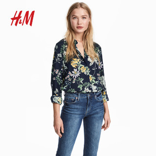 H&M HM0629551 绉织上衣 