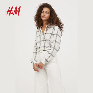 H&M HM0629551 绉织上衣 