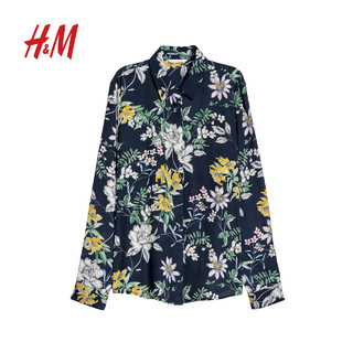 H&M HM0629551 绉织上衣 