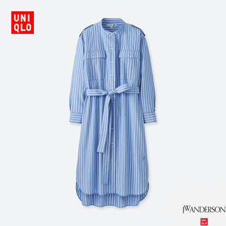 UNIQLO 优衣库 JWA PJ 412149 衬衫式连衣裙