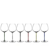 RIEDEL 礼铎 7900/07 FATTO A MANO系列勃艮第手工红酒杯 6只礼盒套装