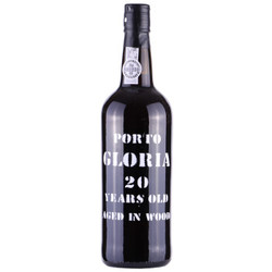 Gloria Vanderbilt 格洛瑞亚 京东海外直采 格洛瑞亚20年陈酿波特葡萄酒 葡萄牙杜罗河谷产区 750ml 原瓶进口