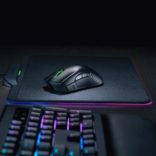 RAZER 雷蛇 曼巴眼镜蛇超级版鼠标 + 烈焰神虫超极版无线供电鼠标垫