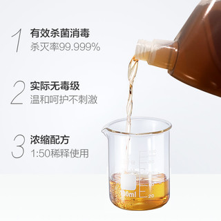 vewin 威王 洗护套装 消毒液4.25L +立白皂液 2.1kg