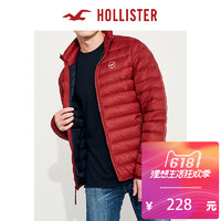 HOLLISTER 183506 男士轻便羽绒夹克外套