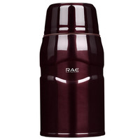 RAE 然也 R6583 真空不锈钢焖烧杯 咖啡色 ( 750ml)