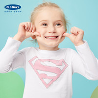 OLD NAVY  老海军 超级英雄系列 超人印花图案儿童T恤
