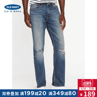 OLD NAVY 826416 男士中腰直筒牛仔裤  