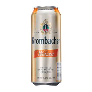 Krombacher 科慕堡 小麦白啤酒 500ml*24听