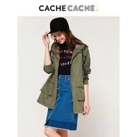 Cache Cache 女士中长款风衣