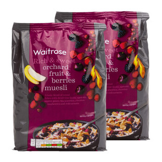 waitrose 水果浆果什锦牛奶早餐麦片 1kg