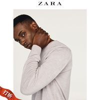 ZARA 00693321720 男士圆领羊毛衫 