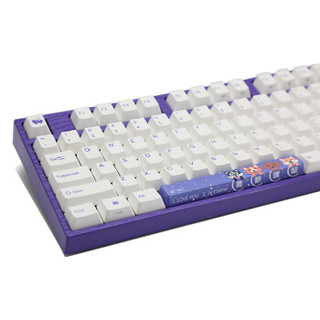 Varmilo 阿米洛 VA108M 108键 紫色情人节限定款 机械键盘 青轴