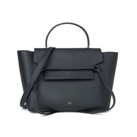 CELINE 思琳 Belt系列 MINI大号 女士手提鲶鱼包 176103ZVA 38NO