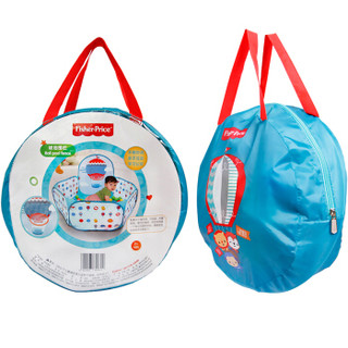 Fisher-Price 海洋球池 布制投篮儿童海洋球池 球池围栏（配25个海洋玩具球）F0316新年礼物礼品送宝宝