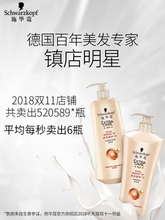 Schwarzkopf 施华蔻 多效19修护套装（洗发水600ml+护发素600ml）