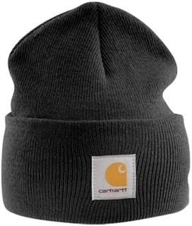 Carhartt 男士针织帽 黑色