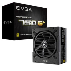 EVGA SuperNOVA 750G+ 电源 750W（80PLUS金牌/全模组/10年质保）