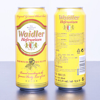  waidler 韦德 小麦啤酒 500ml*24听