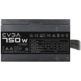 EVGA 额定750w 电源