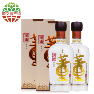 董酒 国密 新版董香型白酒 54度 500ml*2瓶
